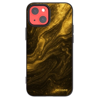 Picasee silikonowe czarne etui na Apple iPhone 13 mini - Black