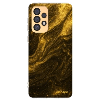 Picasee silikonowe przeźroczyste etui na Samsung Galaxy A33 5G A336 - Black