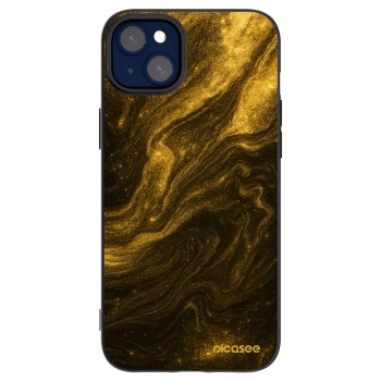 Picasee silikonowe czarne etui na Apple iPhone 14 Plus - Black