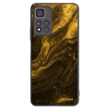Picasee silikonowe czarne etui na Xiaomi Redmi Note 11 Pro+ 5G - Black