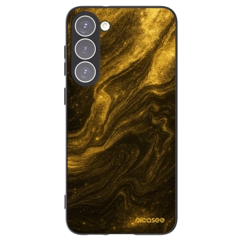 Picasee silikonowe czarne etui na Samsung Galaxy S23+ 5G - Black