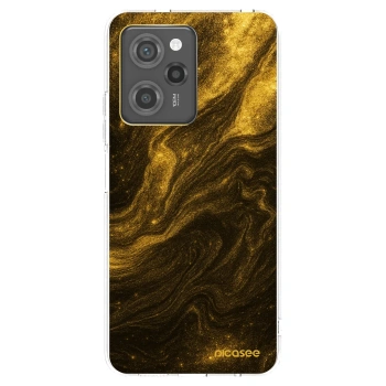 Picasee silikonowe czarne etui na Xiaomi Poco X5 Pro - Black