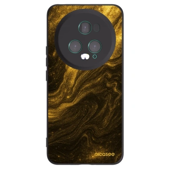 Picasee silikonowe czarne etui na Honor Magic5 Pro - Black