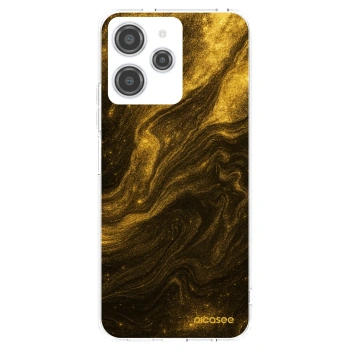 Picasee silikonowe przeźroczyste etui na Xiaomi Redmi 12 4G - Black