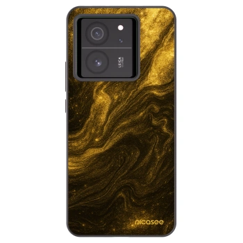 Picasee silikonowe czarne etui na Xiaomi 13T Pro - Black