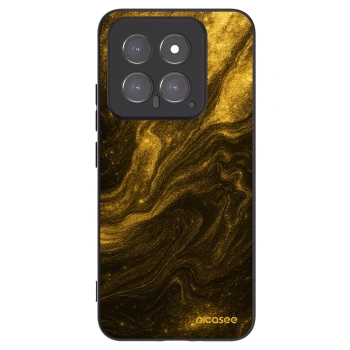 Picasee silikonowe czarne etui na Xiaomi 14 - Black