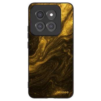 Picasee silikonowe czarne etui na Xiaomi 14 Pro - Black