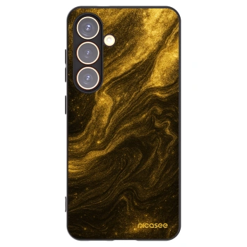 Picasee silikonowe czarne etui na Samsung Galaxy S24 S921B 5G - Black