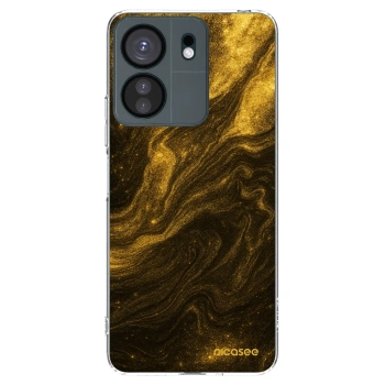 Picasee silikonowe przeźroczyste etui na Xiaomi Redmi 13C 4G - Black