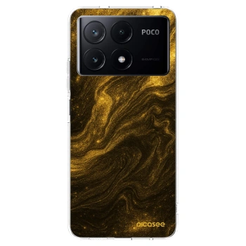 Picasee silikonowe przeźroczyste etui na Xiaomi Poco X6 Pro - Black