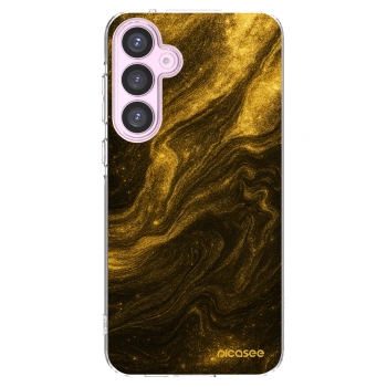 Picasee silikonowe przeźroczyste etui na Samsung Galaxy A55 5G A556B - Black