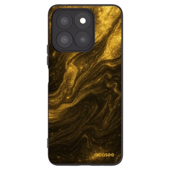 Picasee silikonowe czarne etui na Honor X8b - Black