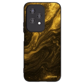 Picasee silikonowe czarne etui na Honor 200 Lite - Black