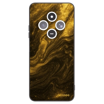Picasee silikonowe czarne etui na Xiaomi Redmi 14C - Black