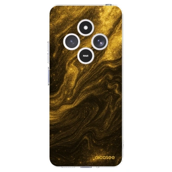 Picasee silikonowe przeźroczyste etui na Xiaomi Redmi 14C - Black
