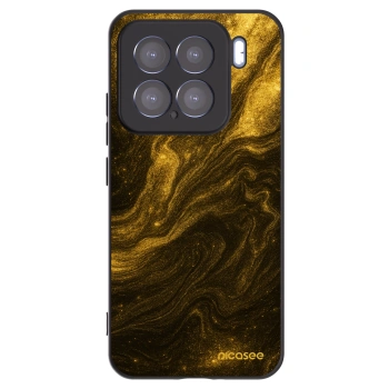 Picasee silikonowe czarne etui na Xiaomi 15 - Black
