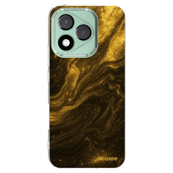 Picasee silikonowe przeźroczyste etui na Honor 400 Lite 5G - Black