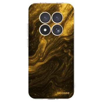Picasee silikonowe przeźroczyste etui na Xiaomi Redmi Note 15 Pro 4G - Black