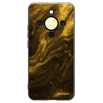 Picasee silikonowe czarne etui na Honor Magic8 Lite 5G - Black