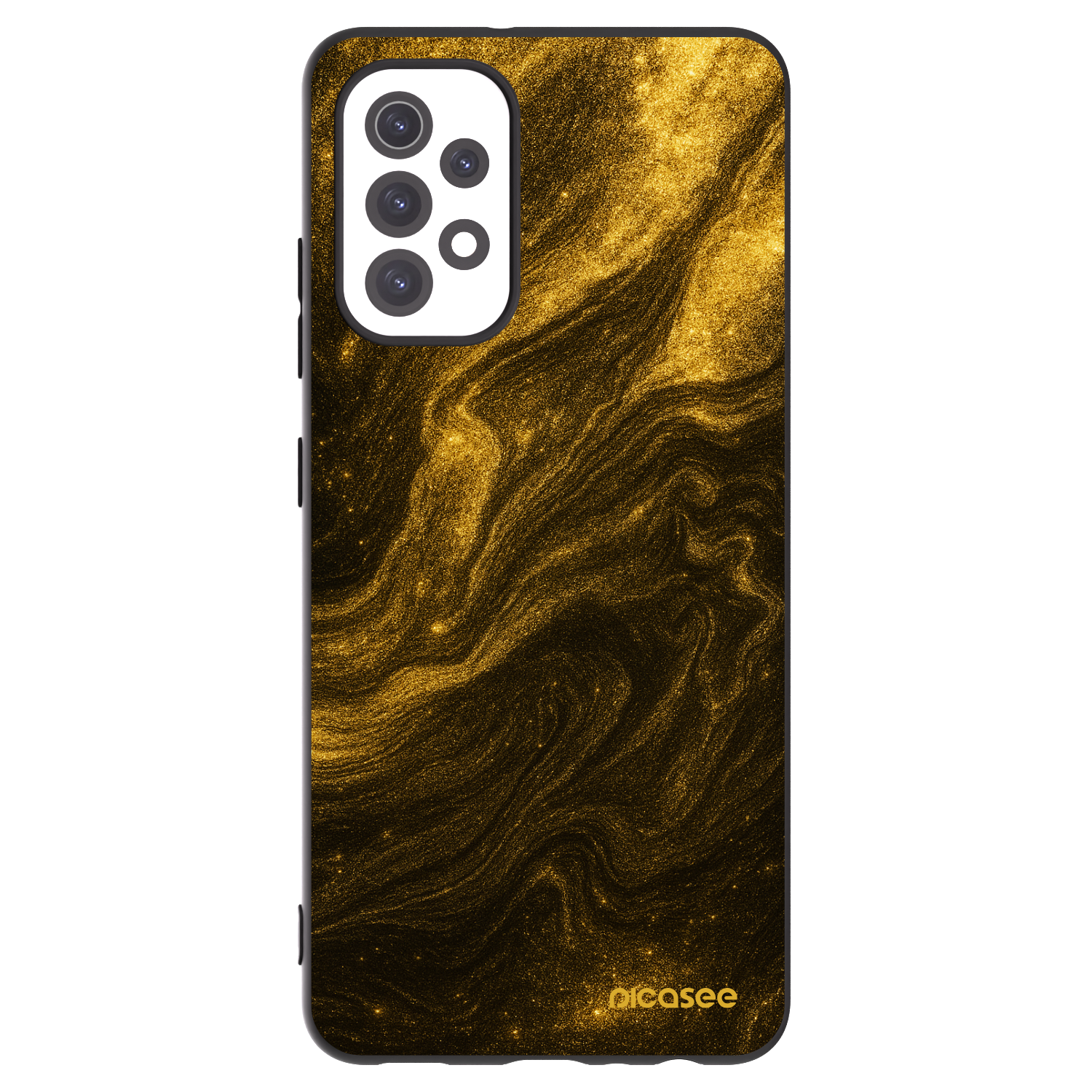 Picasee silikonowe czarne etui na Samsung Galaxy A32 5G A326B - Black