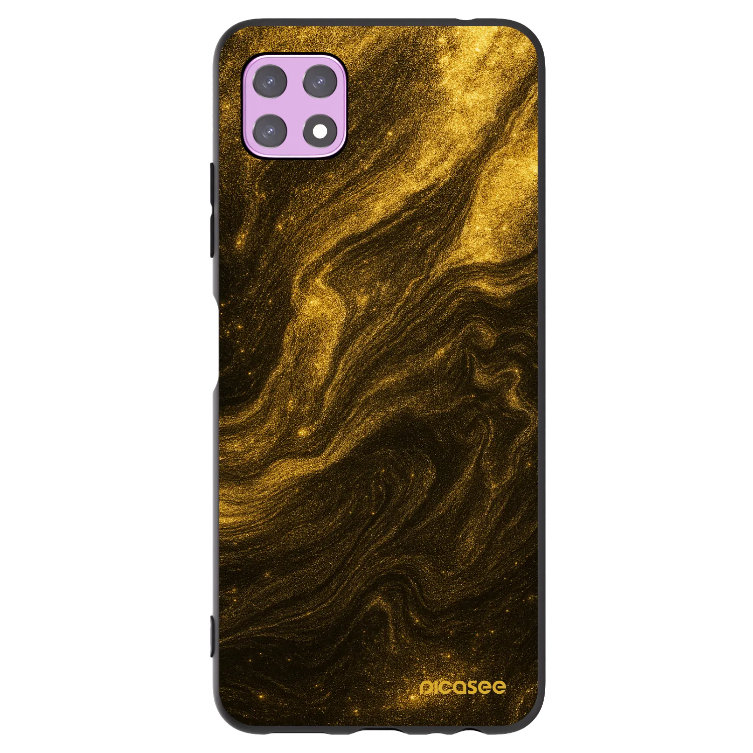 Picasee silikonowe czarne etui na Samsung Galaxy A22 A226B 5G - Black