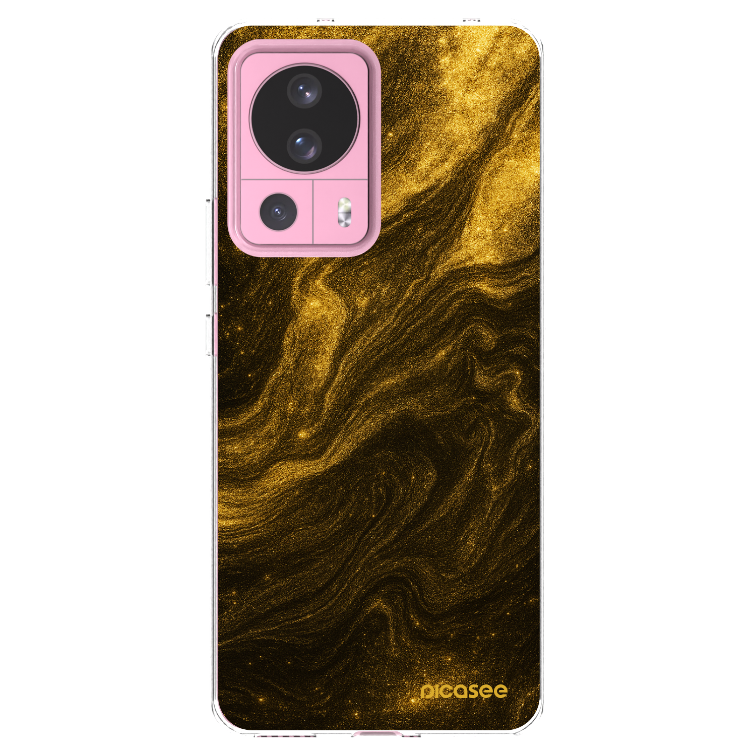 Picasee silikonowe przeźroczyste etui na Xiaomi 13 Lite - Black