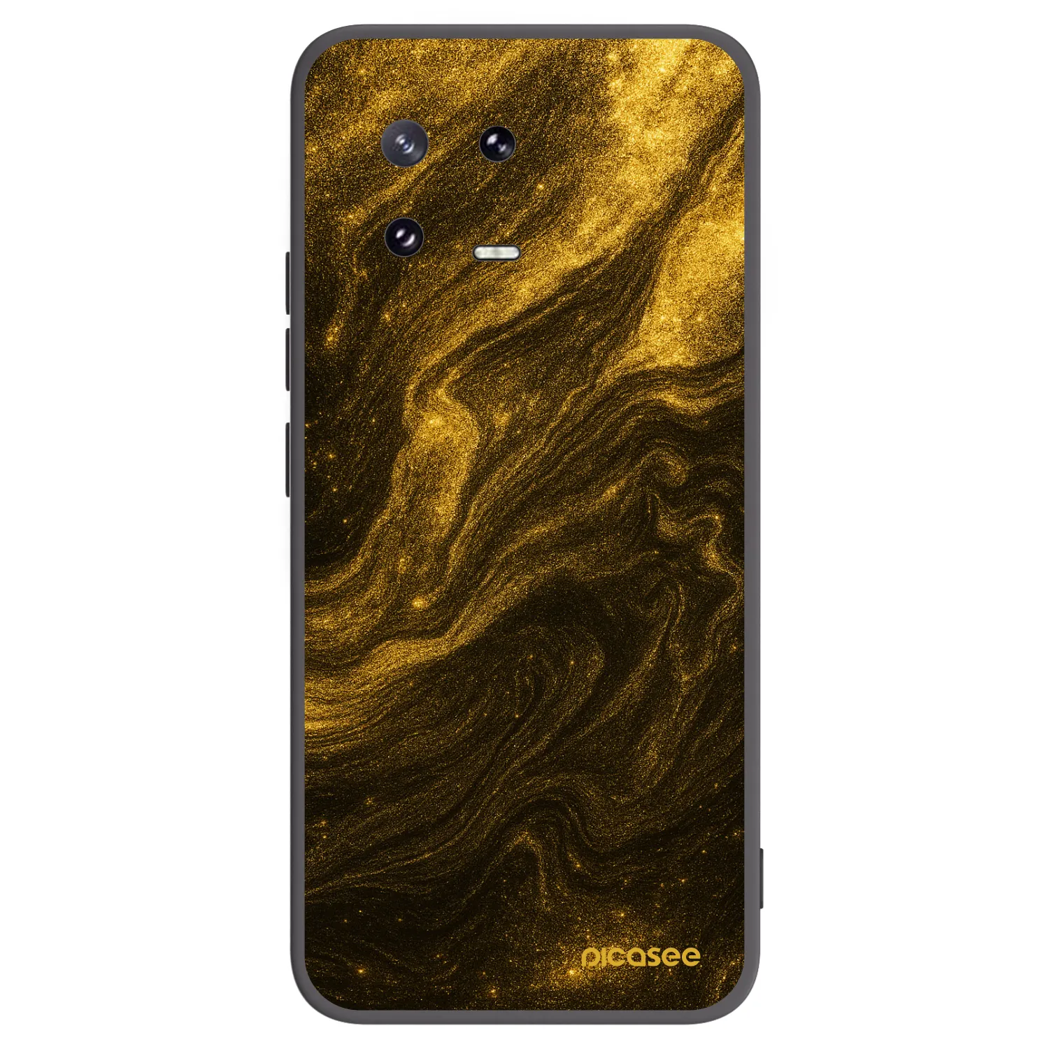 Picasee silikonowe czarne etui na Xiaomi 13 Pro - Black