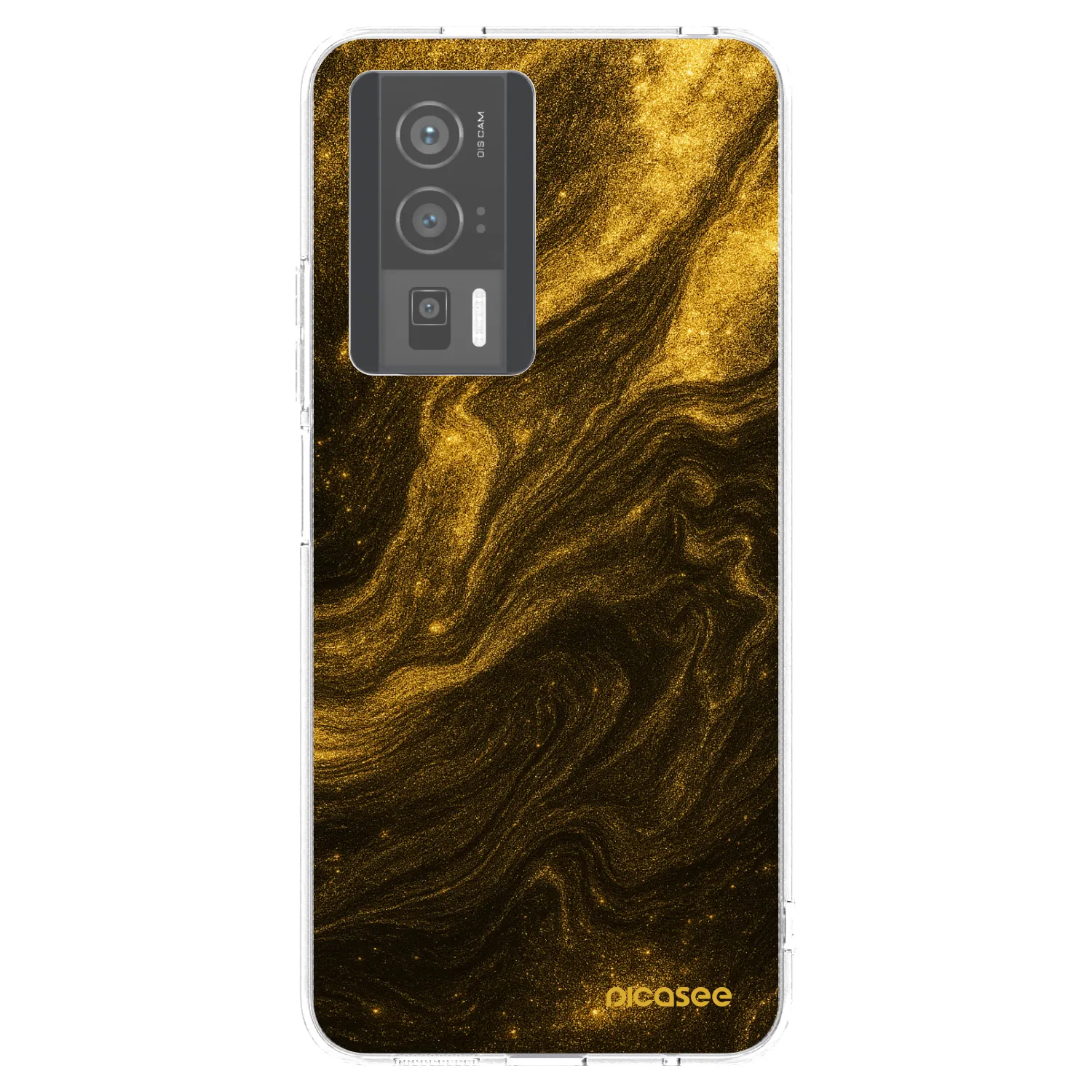 Picasee silikonowe przeźroczyste etui na Xiaomi Poco F5 Pro 5G - Black