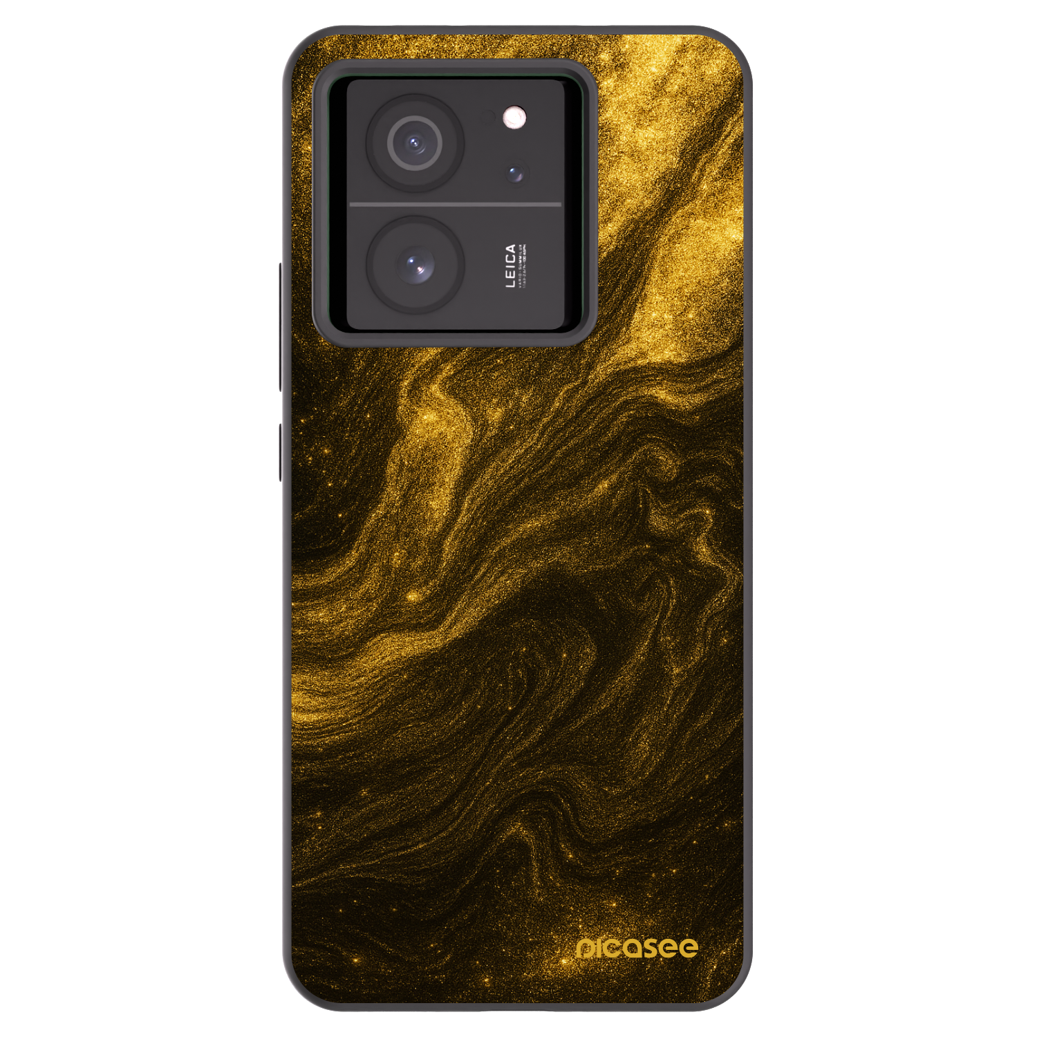 Picasee silikonowe czarne etui na Xiaomi 13T Pro - Black