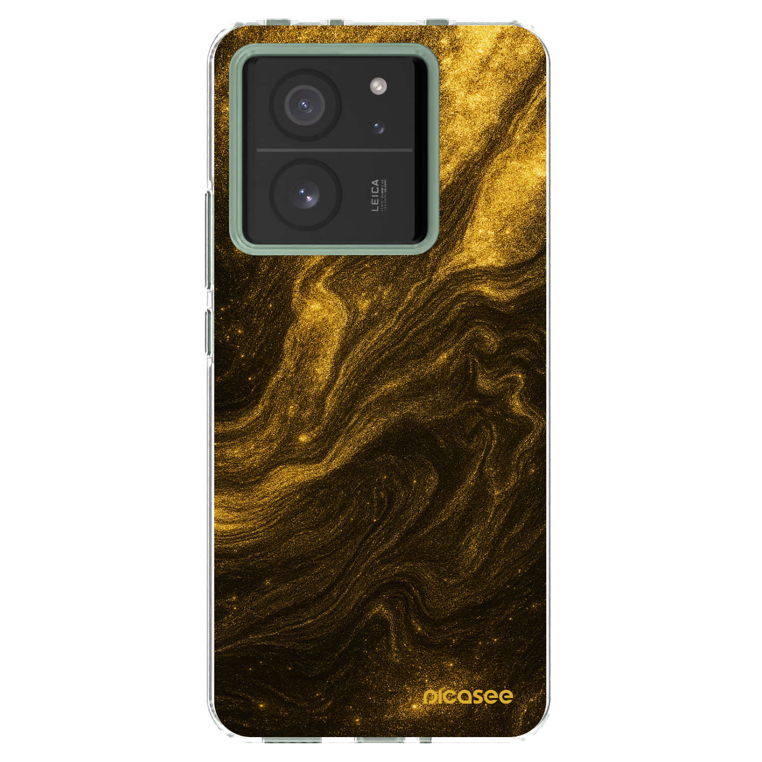 Picasee silikonowe przeźroczyste etui na Xiaomi 13T Pro - Black