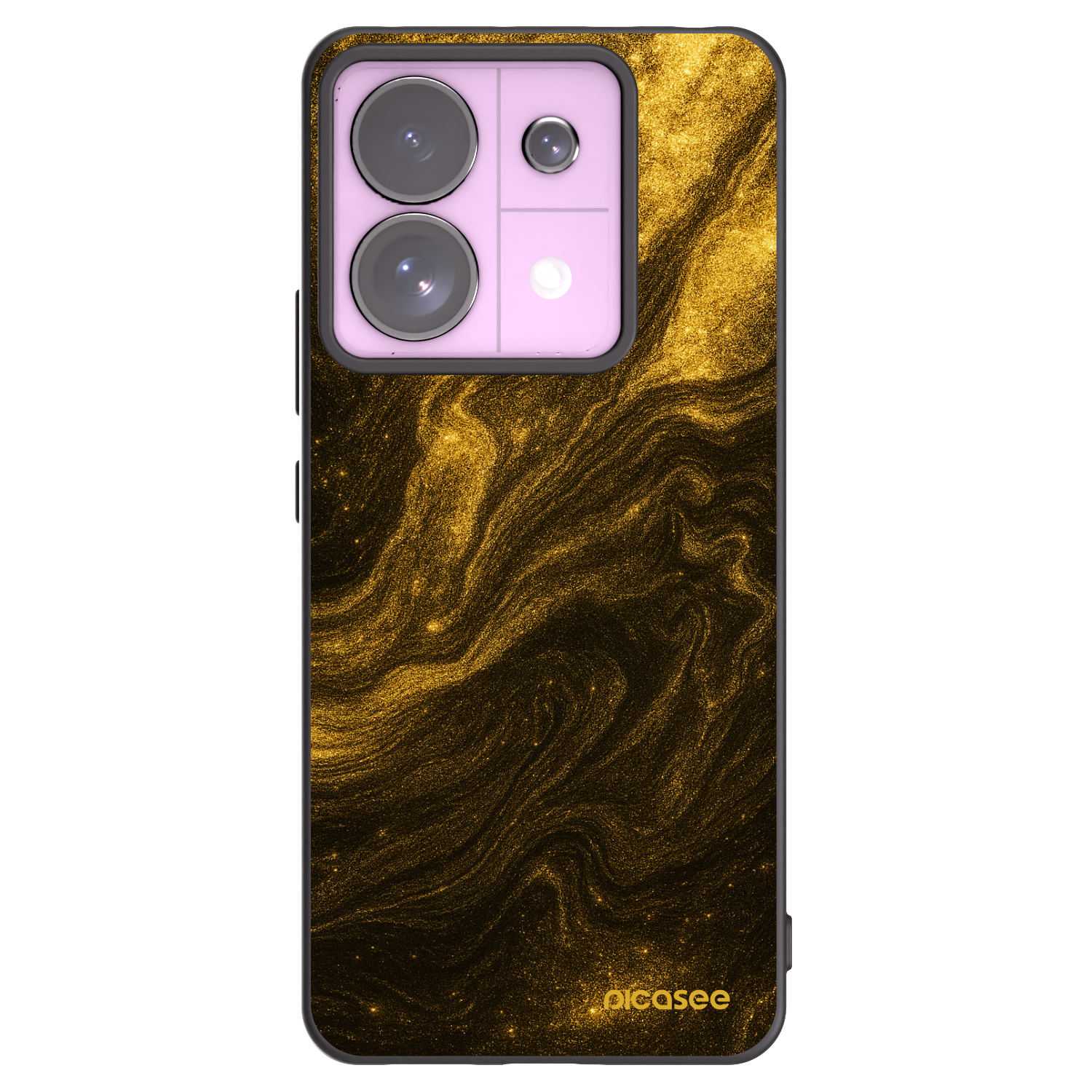 Picasee silikonowe czarne etui na Xiaomi Redmi Note 13 Pro 5G - Black