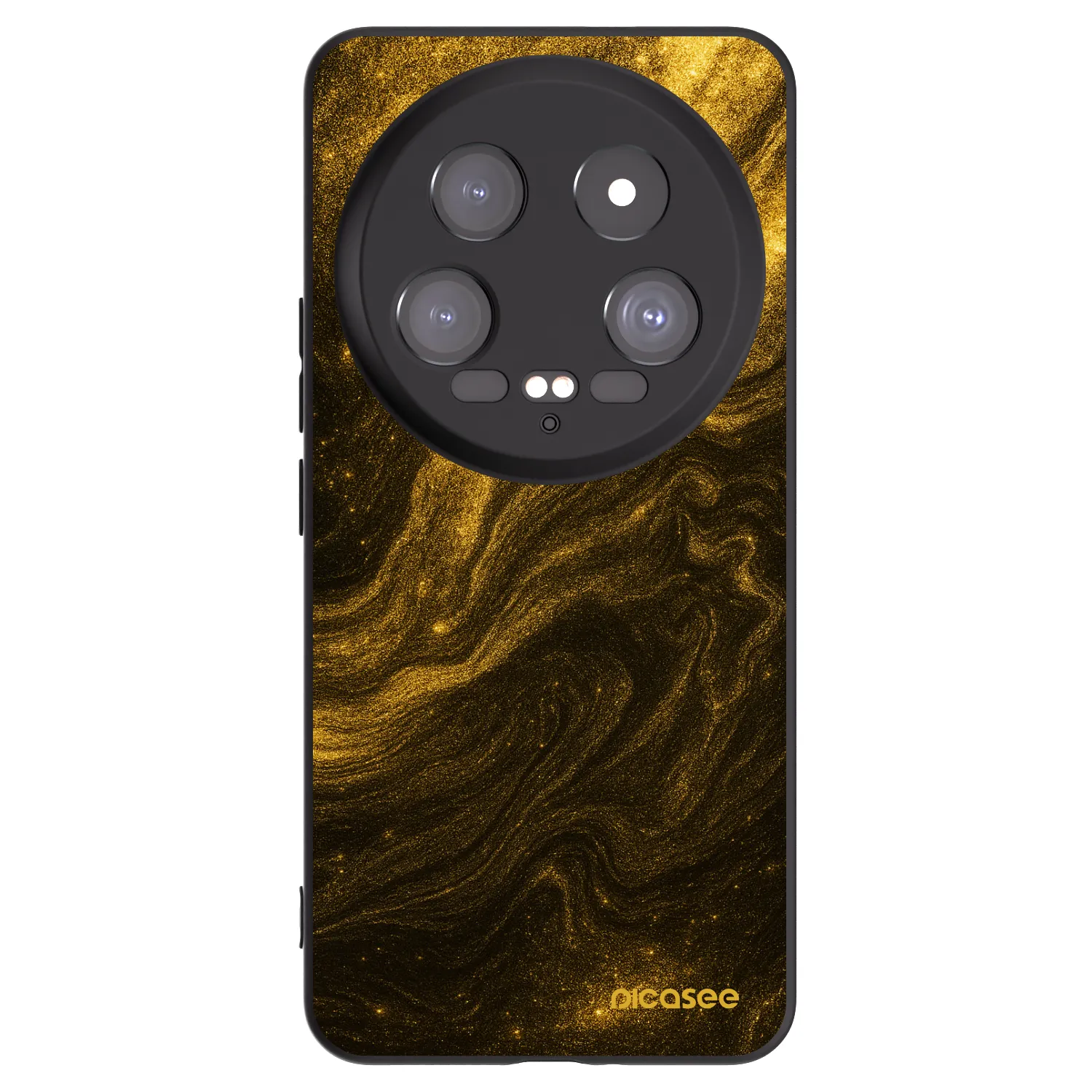 Picasee silikonowe czarne etui na Xiaomi 14 Ultra - Black