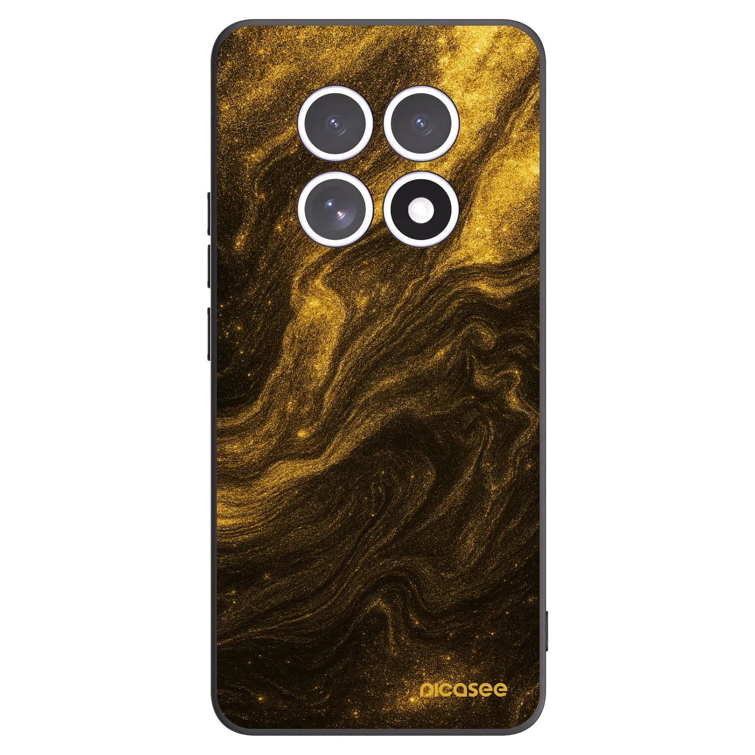 Picasee silikonowe czarne etui na Xiaomi Redmi Note 15 4G - Black