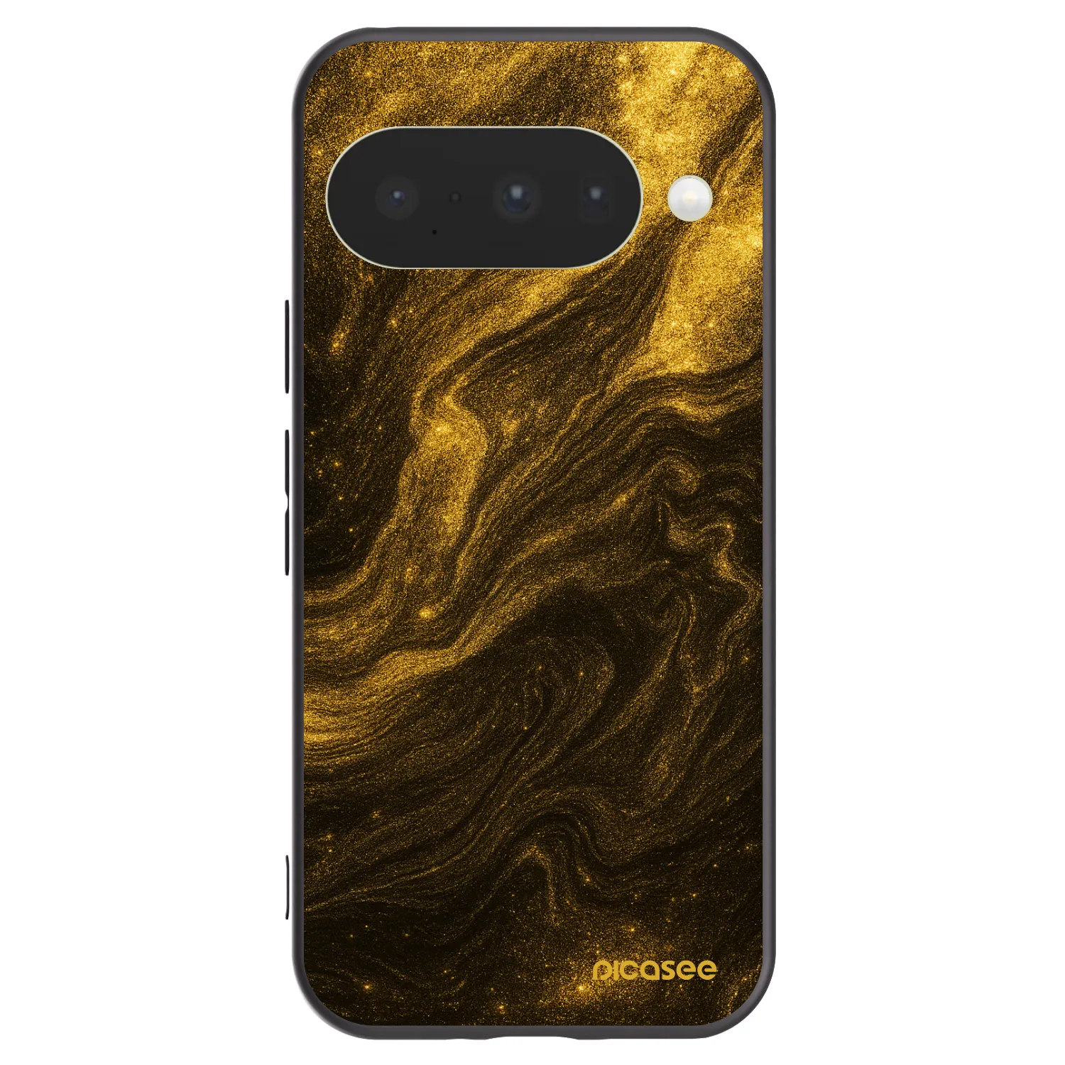 Picasee silikonowe czarne etui na Google Pixel 10 - Black