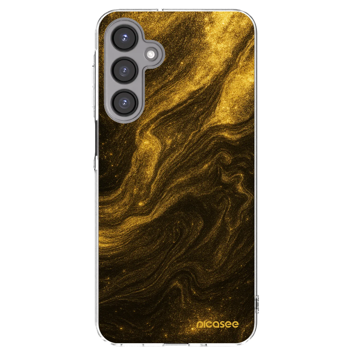Picasee silikonowe przeźroczyste etui na Samsung Galaxy A16 4G - Black