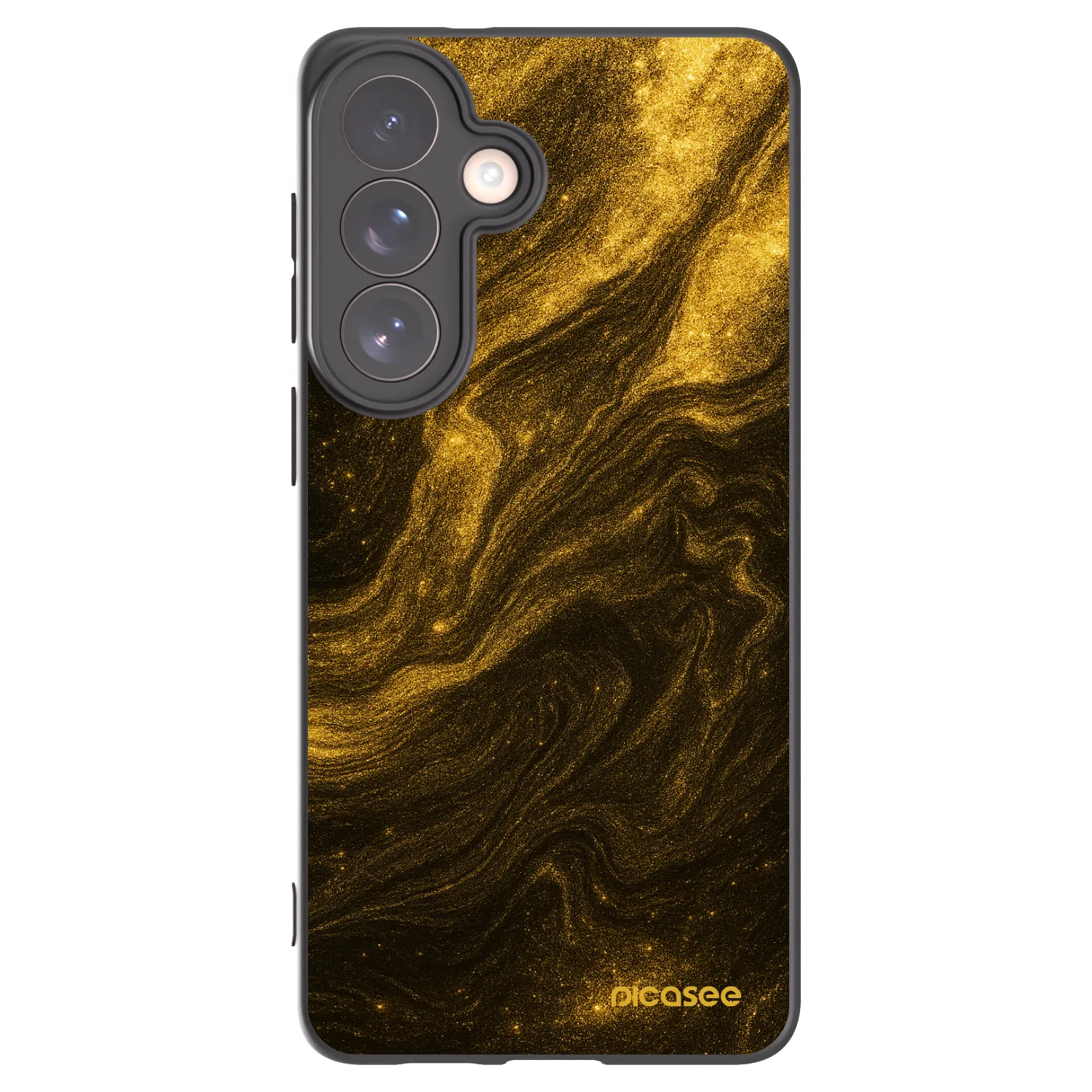 Picasee silikonowe czarne etui na Samsung Galaxy S26+ - Black