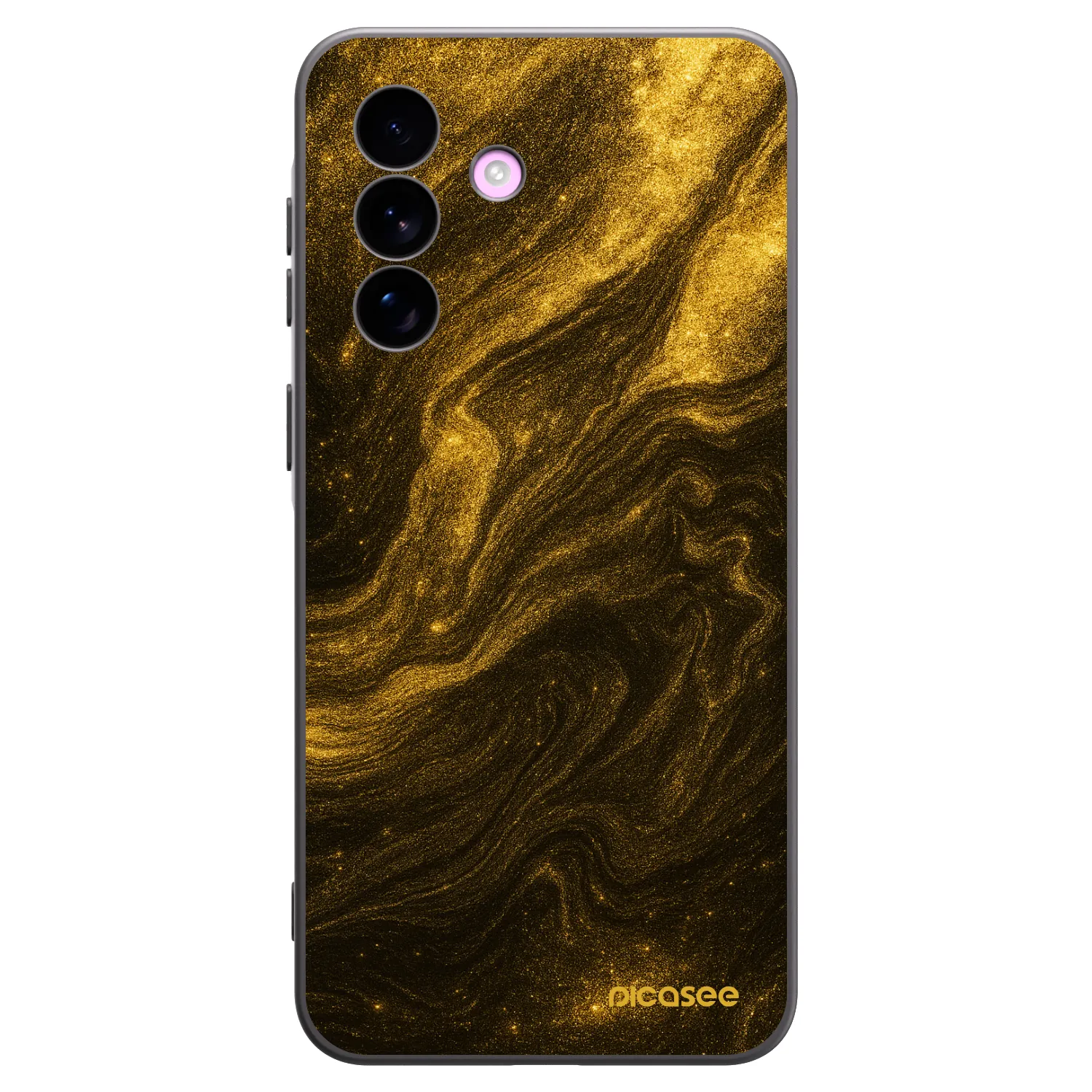 Picasee silikonowe czarne etui na Samsung Galaxy A57 5G - Black