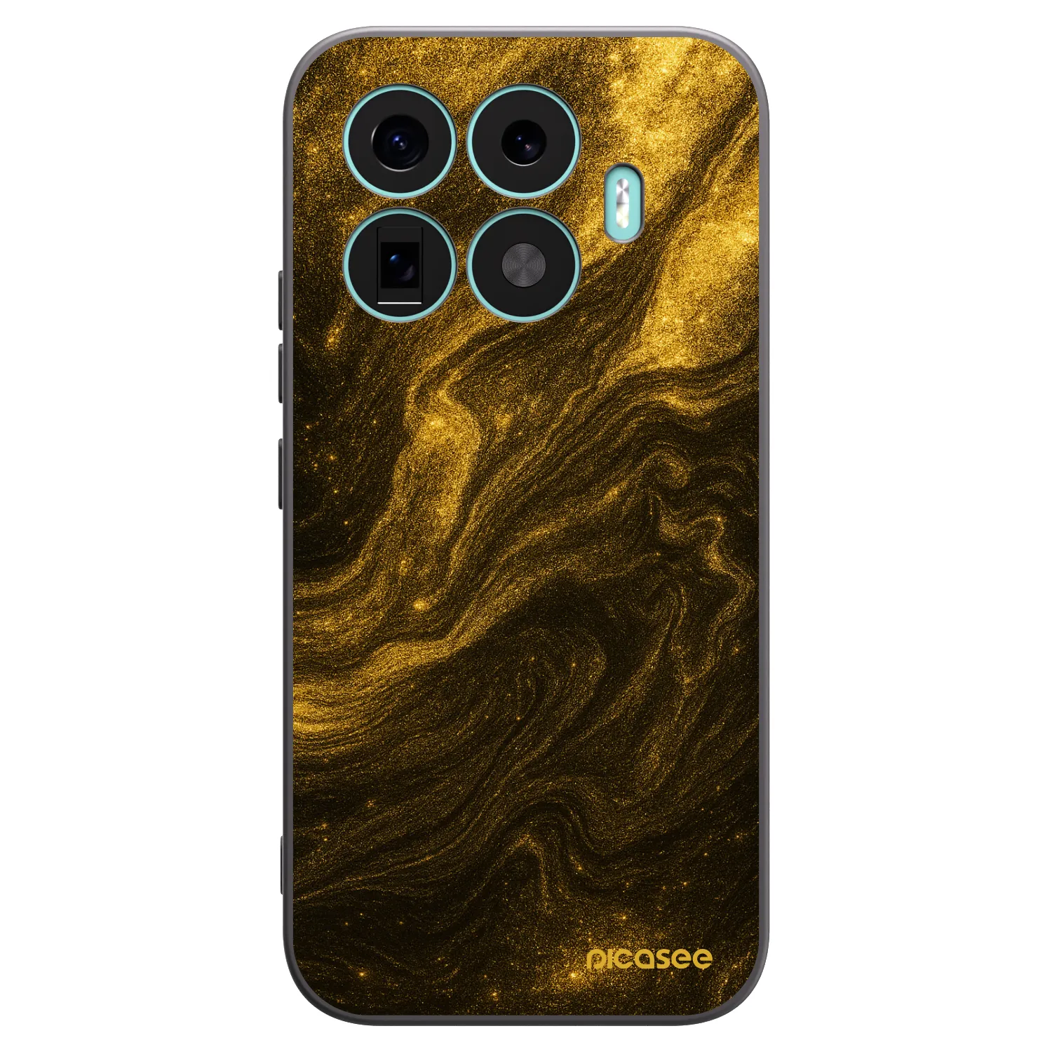 Picasee silikonowe czarne etui na Xiaomi 17T - Black
