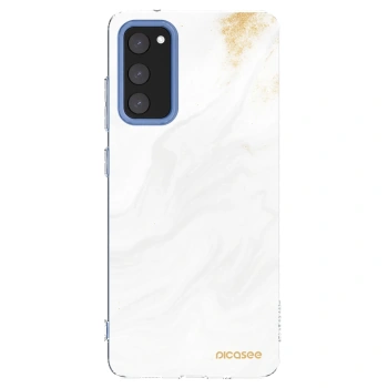 Picasee silikonowe przeźroczyste etui na Samsung Galaxy S20 FE - White