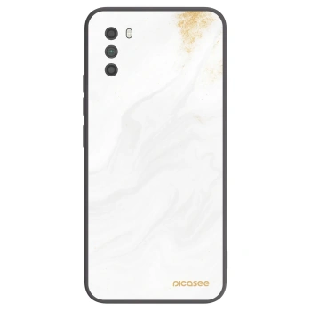 Picasee silikonowe czarne etui na Xiaomi Poco M3 - White