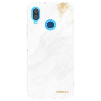 Picasee silikonowe przeźroczyste etui na Huawei P20 Lite - White