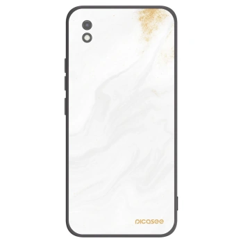 Picasee silikonowe czarne etui na Xiaomi Redmi 9AT - White