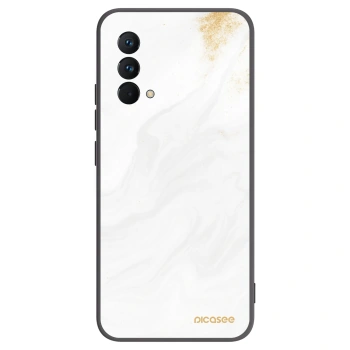 Picasee silikonowe czarne etui na Realme GT Master Edition 5G - White