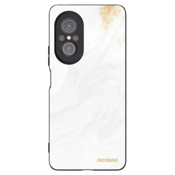 Picasee silikonowe czarne etui na Huawei Nova 9 SE - White