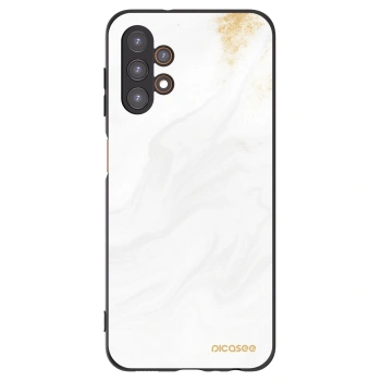 Picasee silikonowe czarne etui na Samsung Galaxy A13 4G A135 - White