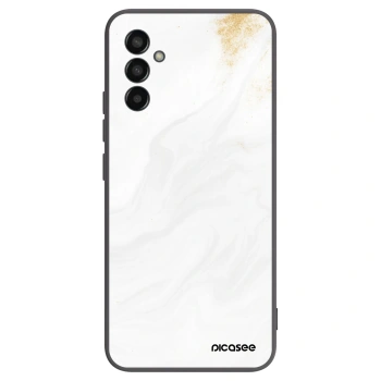 Picasee silikonowe czarne etui na Samsung Galaxy M13 M135F - White