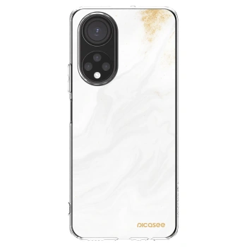 Picasee silikonowe przeźroczyste etui na Honor X7 - White
