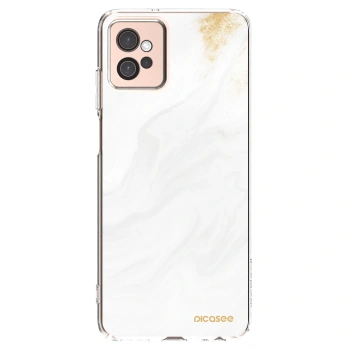 Picasee silikonowe przeźroczyste etui na Motorola Moto G32 - White