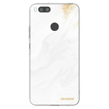 Picasee silikonowe przeźroczyste etui na Xiaomi Redmi A1 - White
