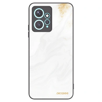 Picasee silikonowe czarne etui na Xiaomi Redmi Note 12 4G - White